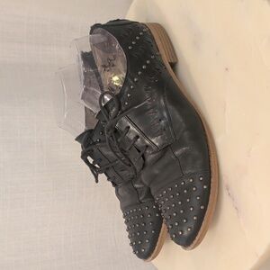 Sam Edelman Jayna Women's Black Studded Oxford Shoes